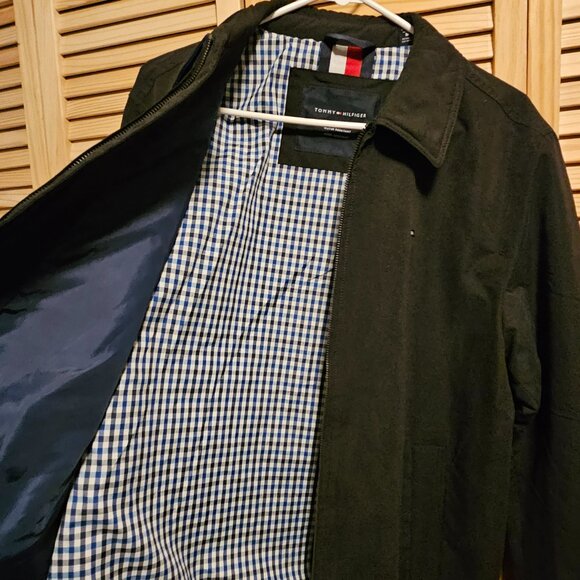 TOMMY HILFIGER Men's Lightweight Full Zip-Front Jacket Medium - Picture 6 of 8